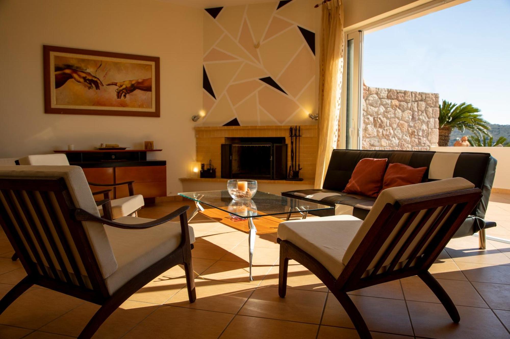 Aegina Sea View Villa Eginitissa Dış mekan fotoğraf