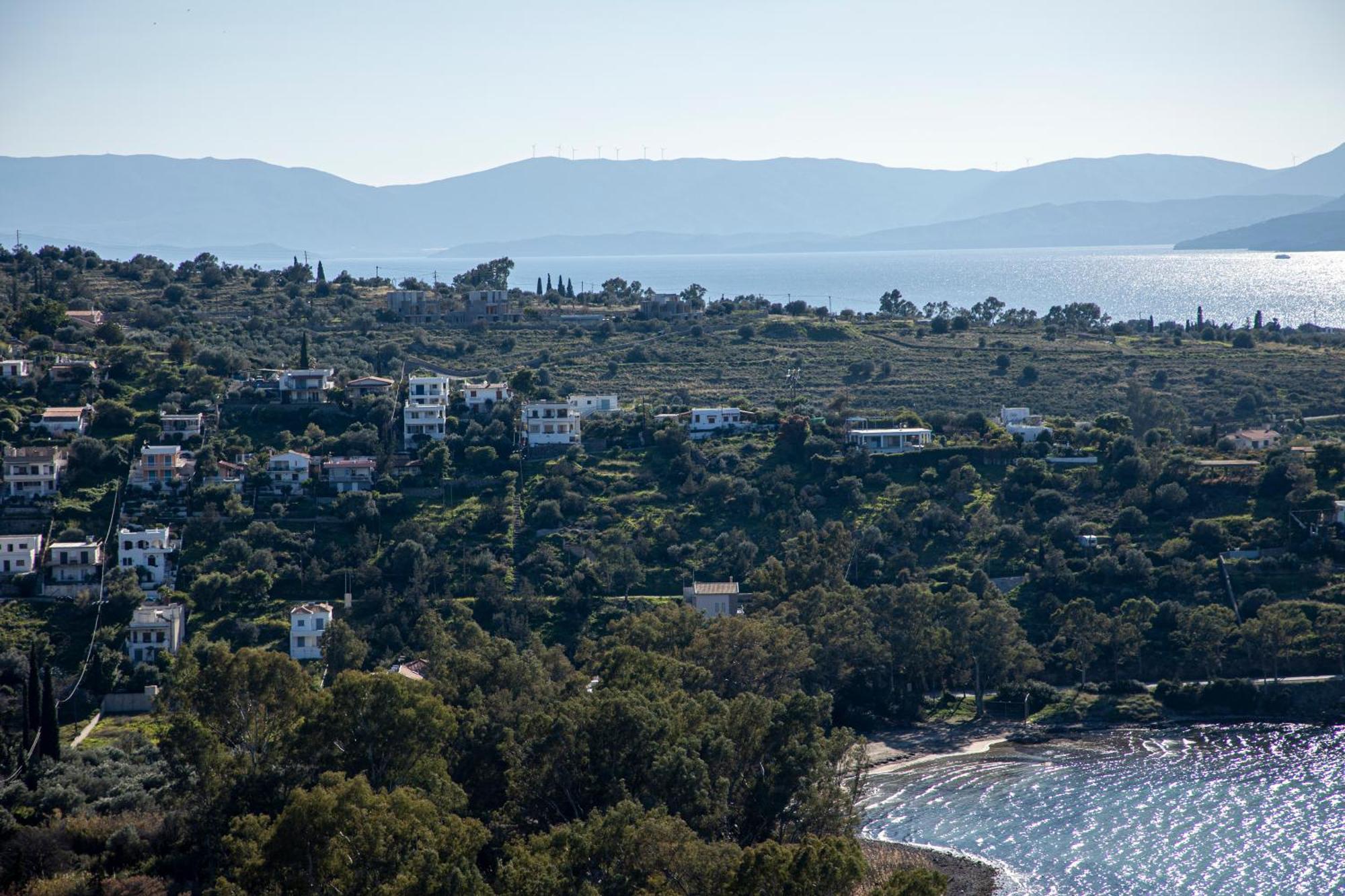 Aegina Sea View Villa Eginitissa Dış mekan fotoğraf