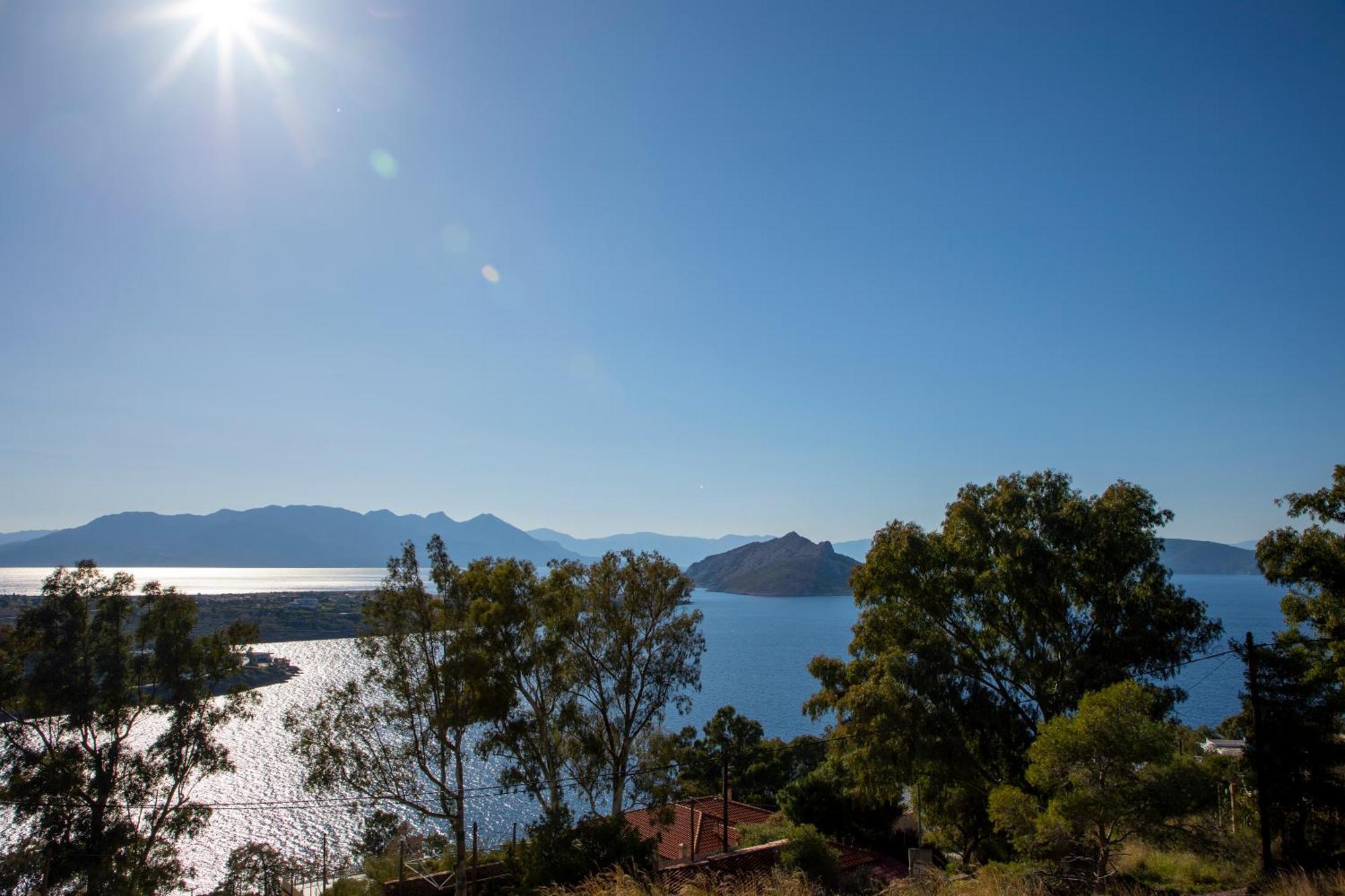 Aegina Sea View Villa Eginitissa Dış mekan fotoğraf