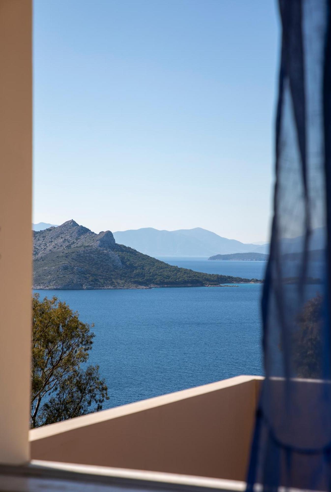 Aegina Sea View Villa Eginitissa Dış mekan fotoğraf