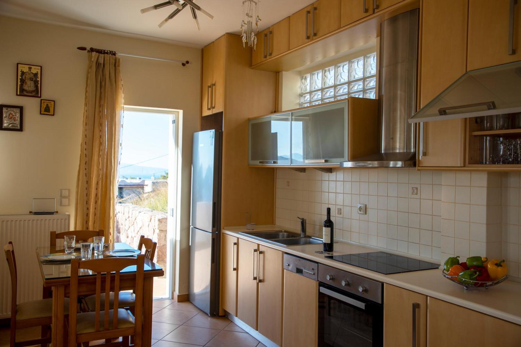 Aegina Sea View Villa Eginitissa Dış mekan fotoğraf