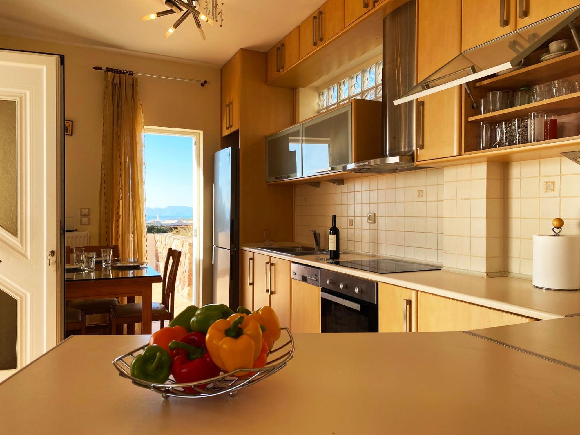 Aegina Sea View Villa Eginitissa Dış mekan fotoğraf